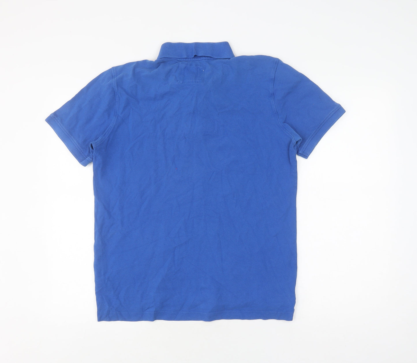 Crew Clothing Men's Blue Polo Shirt Size M - Casual Style