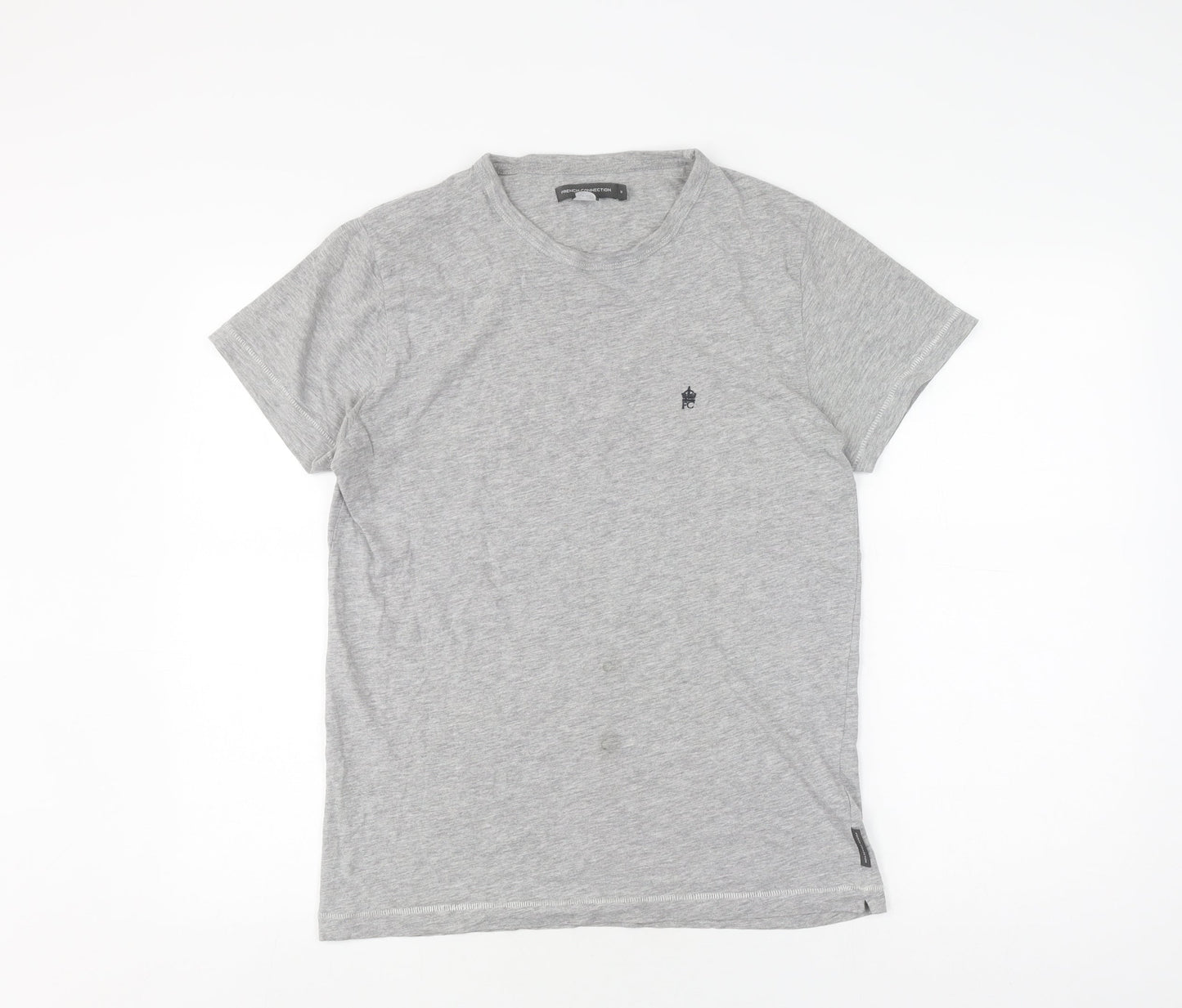 Mens UK Size M French Connection Grey  T-Shirt