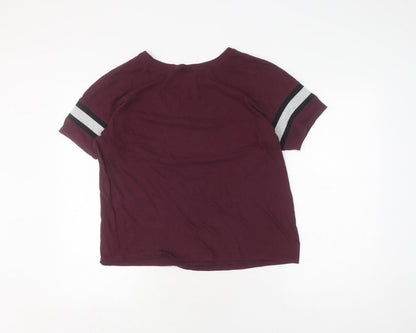 Womens UK Size M Victoria's Secret Multicoloured Basic T-Shirt