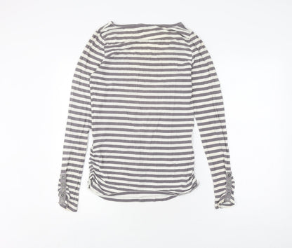 Womens UK Size 12 Mint Velvet Grey  T-Shirt
