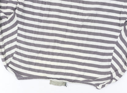 Womens UK Size 12 Mint Velvet Grey  T-Shirt