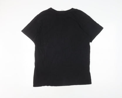 Mens UK Size XL Hype Black  T-Shirt
