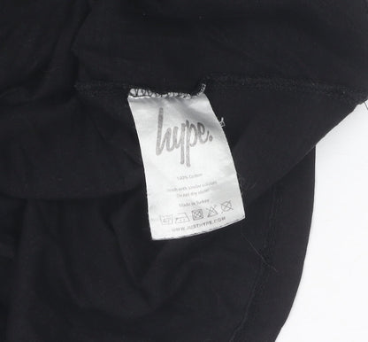 Mens UK Size XL Hype Black  T-Shirt