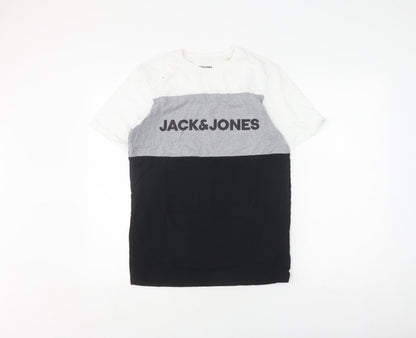 Mens UK Size S JACK & JONES Multicoloured  T-Shirt