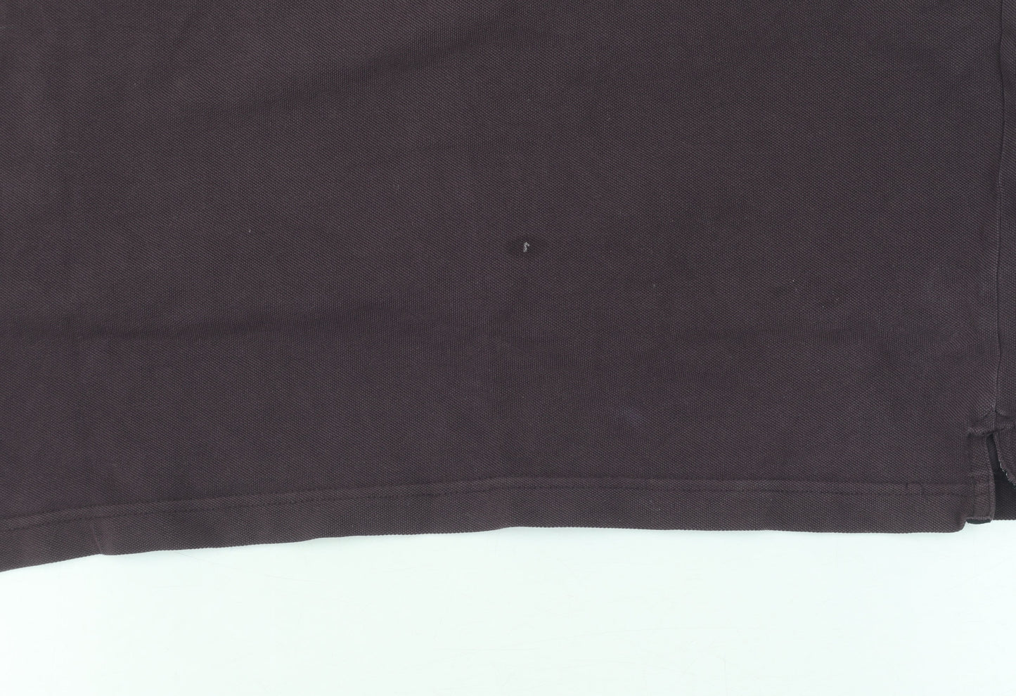 Jeff Banks Men's Purple Cotton Polo Shirt L