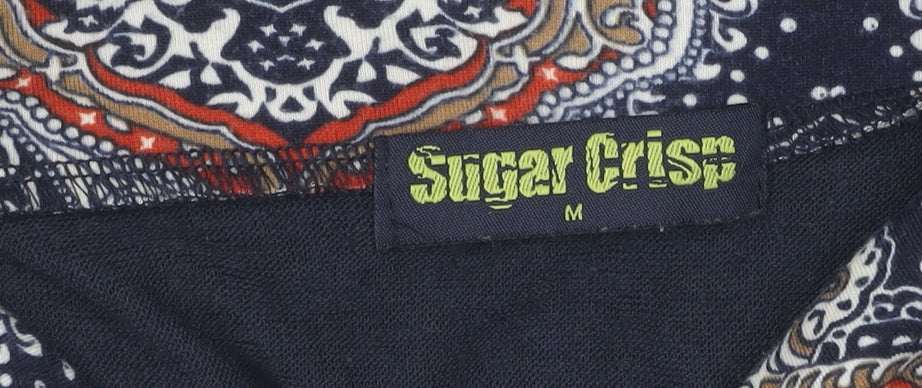 Womens UK Size M Sugar Crisp Multicoloured Pullover Jumper