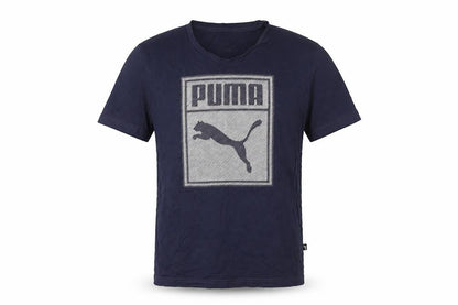 Mens UK Size S PUMA Blue  T-Shirt