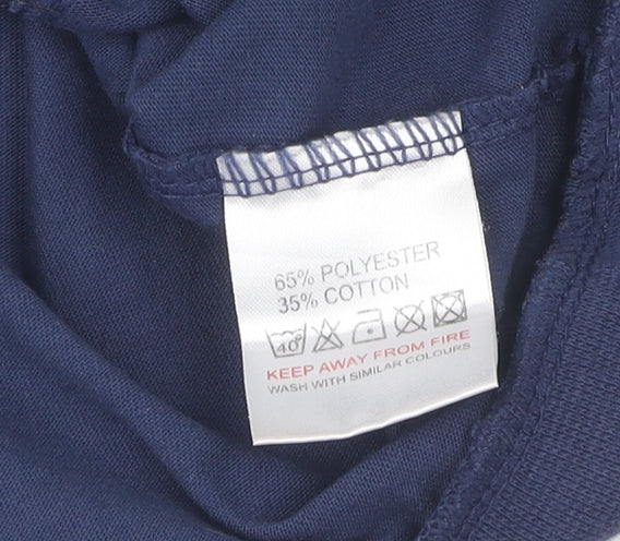 LA Gear Women's Sleeveless Blue Top, Size 12 V-Neck