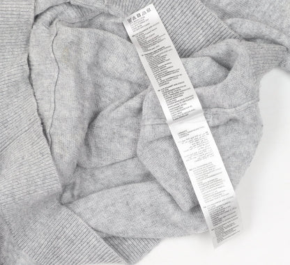 Womens UK Size 14 Mantaray Grey Cardigan Jumper