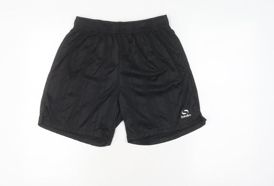 Sondico Men's Black Shorts - S, Sports, Elastic Waist