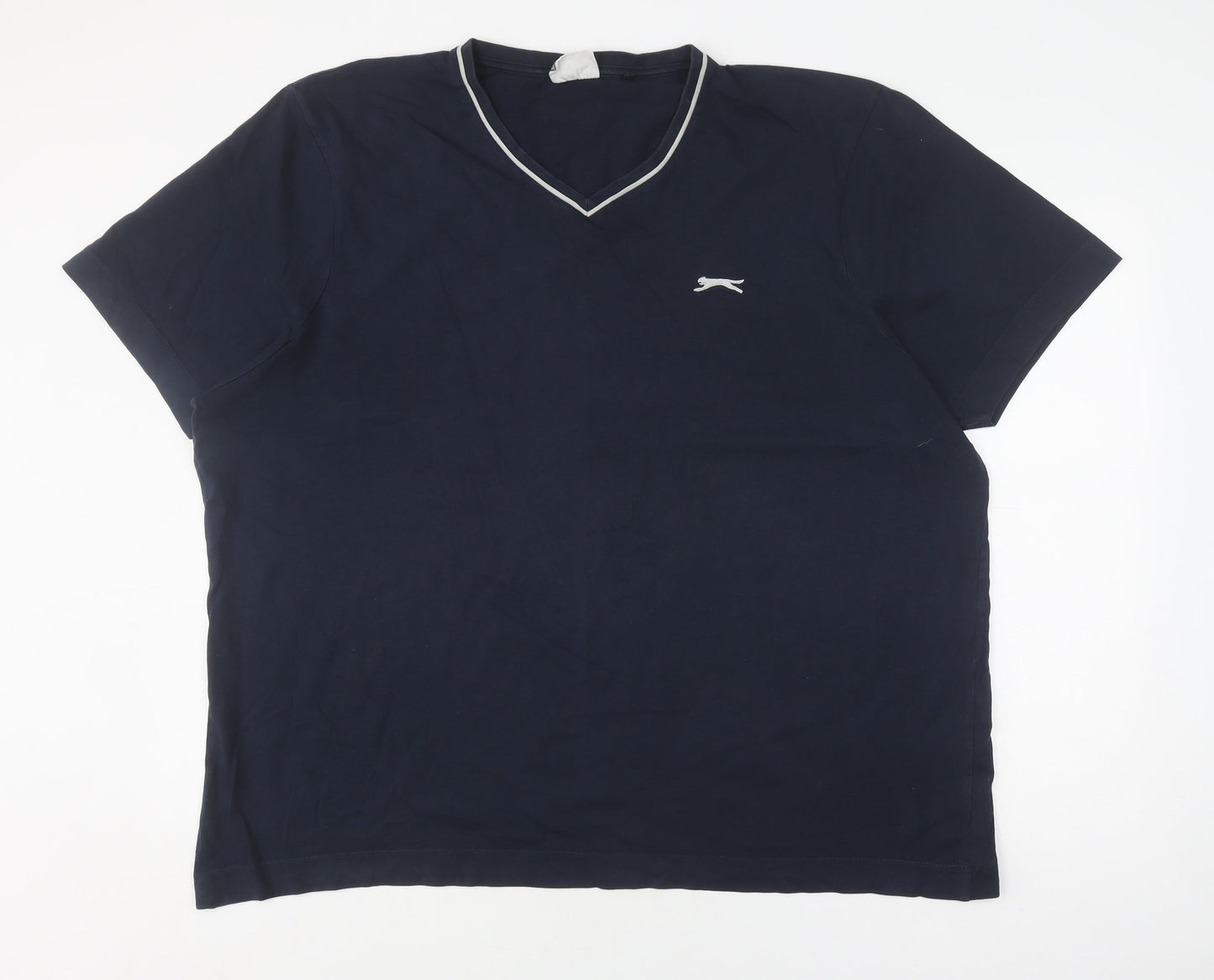 Slazenger Men's Blue 3XL V-Neck T-Shirt