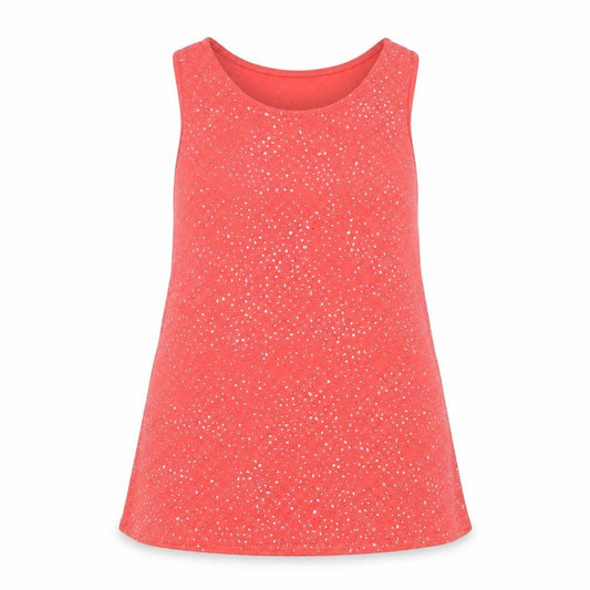 Womens UK Size 10 Quiz Red Basic Tank
