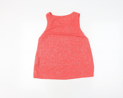 Quiz Women's Red Sequin Tank Top, Size 10