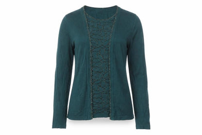 Womens UK Size S Honor Millburn Green Cardigan Jumper