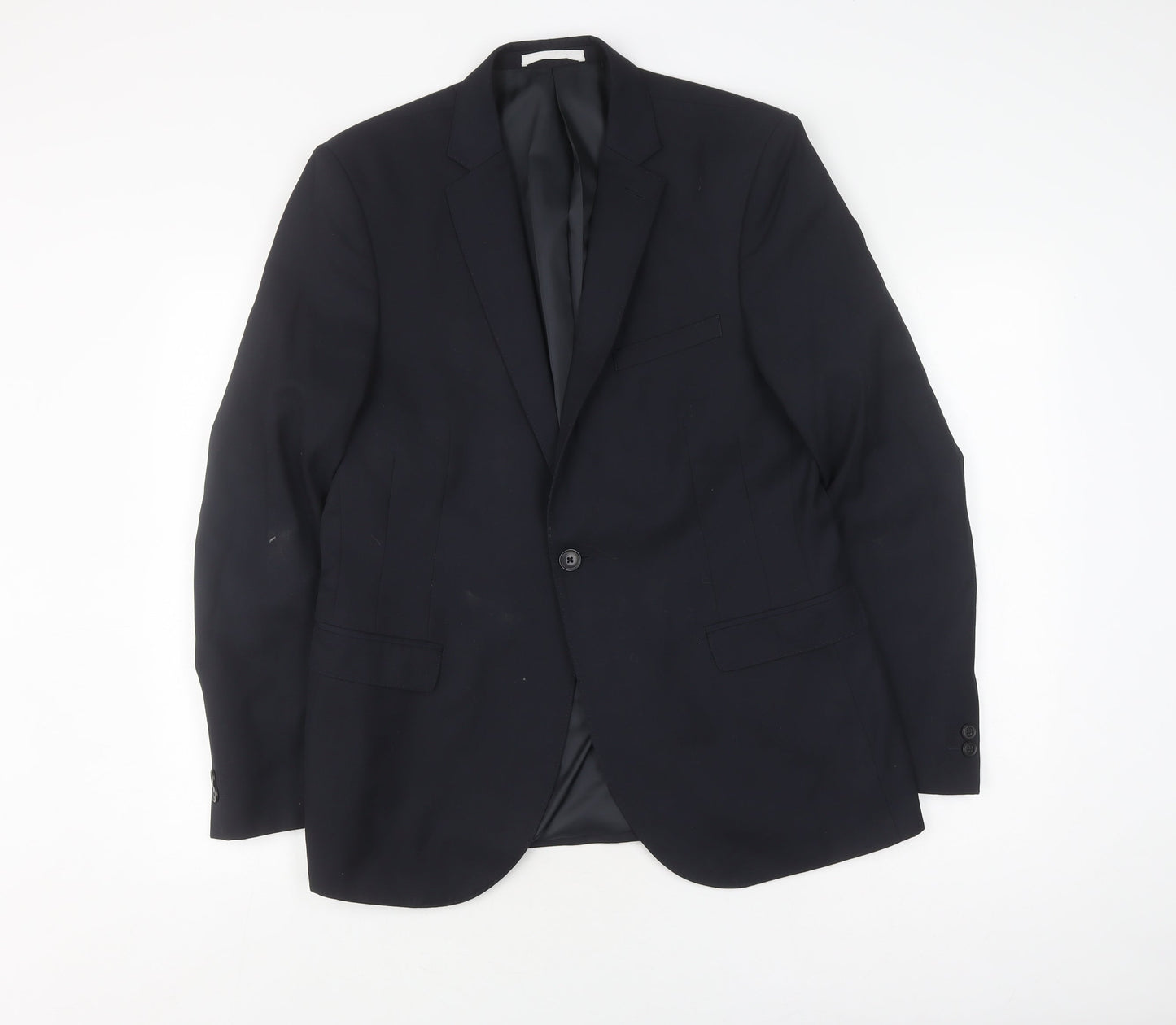 Mens UK Size 40 Moss Regular Black Suit Jacket