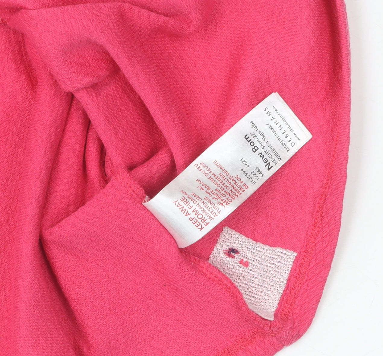 Jasper Conran Girls' Pink A-Line Dress Newborn