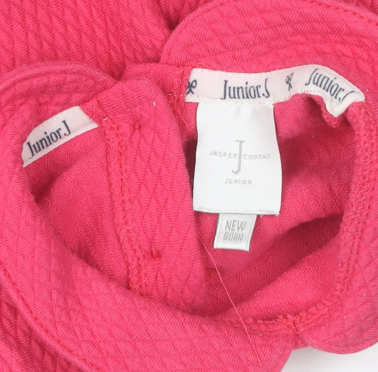 Jasper Conran Girls' Pink A-Line Dress Newborn