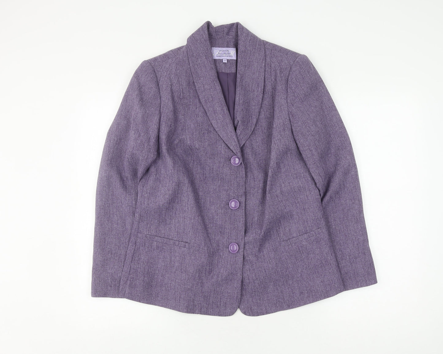 Honor Millburn Women's Purple Blazer Size 12