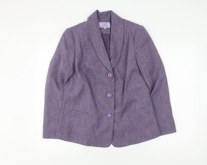 Honor Millburn Women's Purple Blazer Size 12