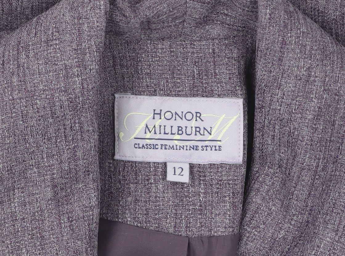 Honor Millburn Women's Purple Blazer Size 12