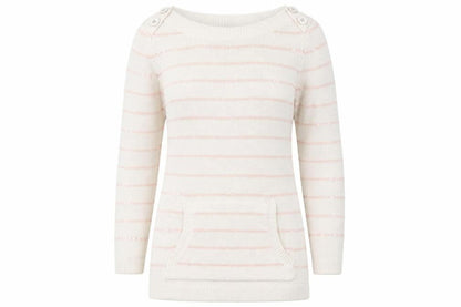 Womens UK Size 10 Laura Ashley White Pullover Jumper