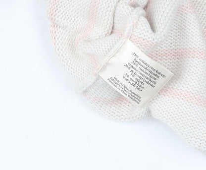 Womens UK Size 10 Laura Ashley White Pullover Jumper