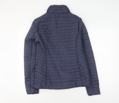 Mountain Warehouse Women's Blue Puffer Jacket Size 8