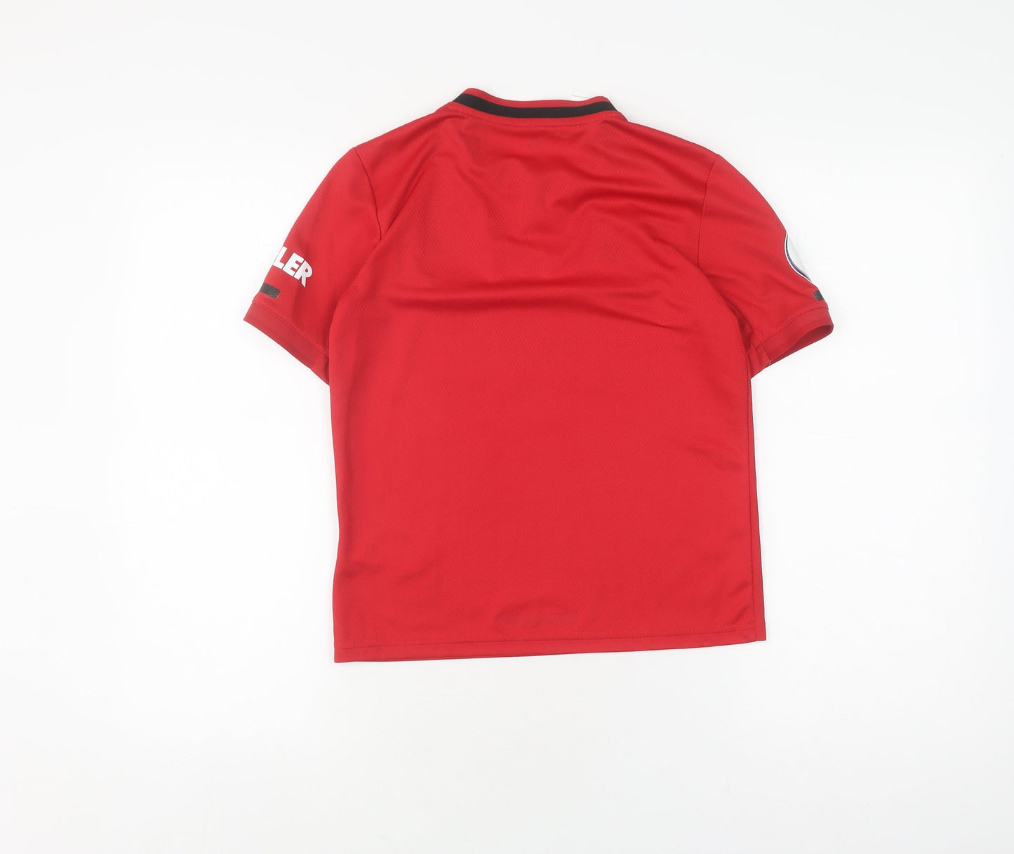 Adidas Red Boys Football Jersey M - Sports Style Activewear