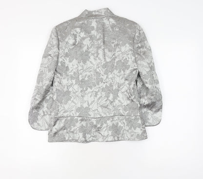 Womens UK Size 8 Alexon Regular Grey Suit Jacket
