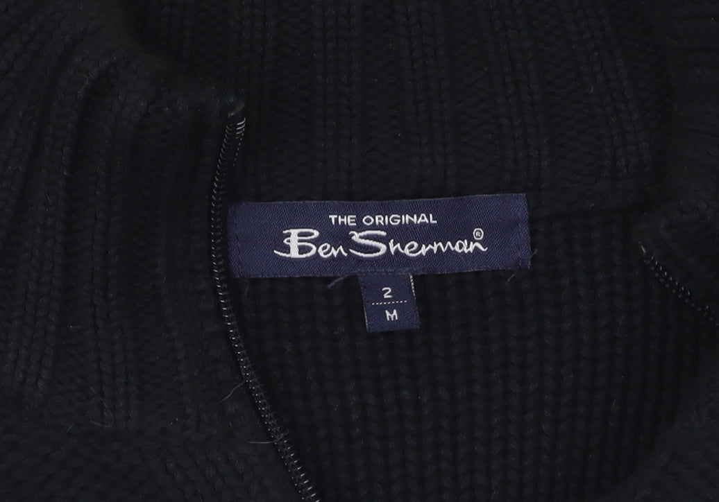 Ben Sherman Men's Full zip jumper, size Medium.