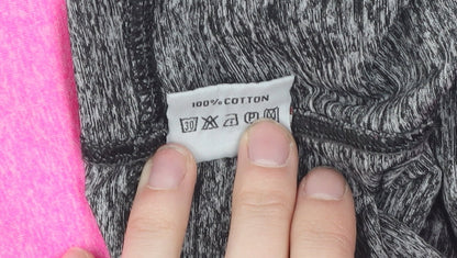 Nike Women's Grey Cropped Leggings - Size S