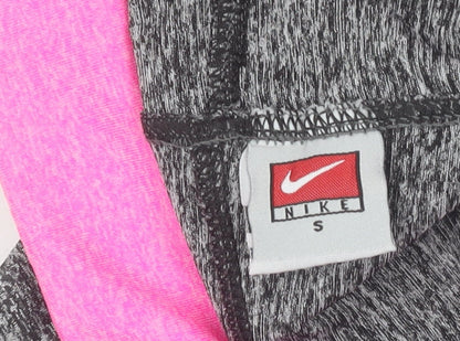 Nike Women's Grey Cropped Leggings - Size S
