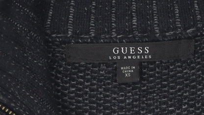 Guess Men's XS Black Full Zip Jumper