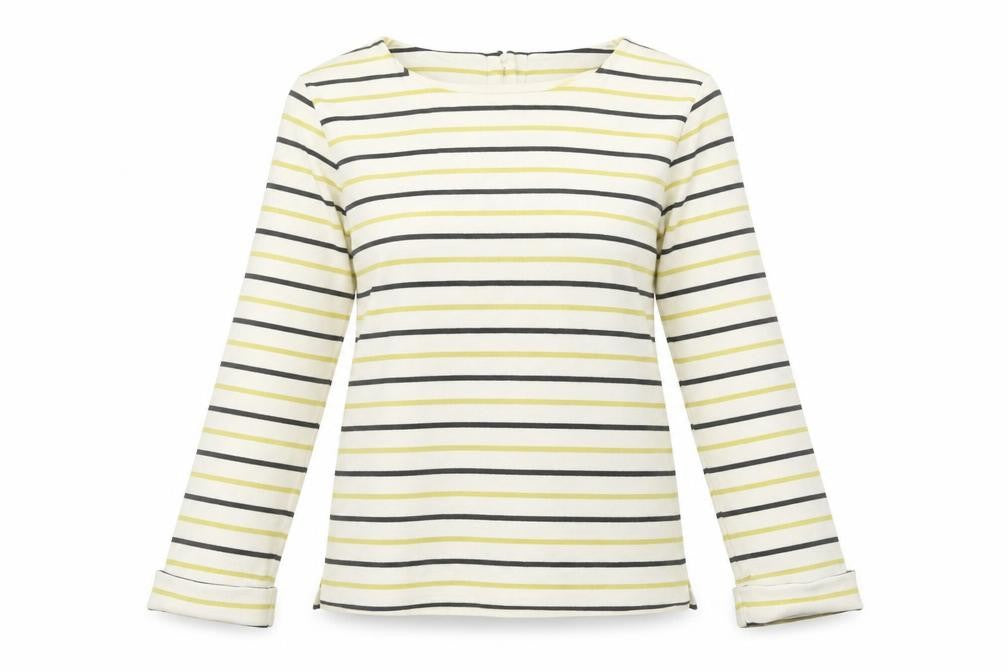 Womens UK Size S L.K. Bennett Yellow Pullover Jumper
