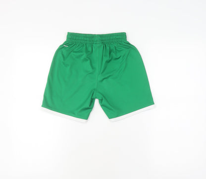 New Balance Boys' Green Athletic Shorts Size 9 Sports Ideal