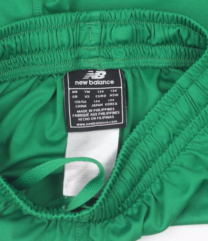New Balance Boys' Green Athletic Shorts Size 9 Sports Ideal