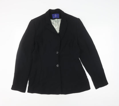Jasper Conran Women's Black Blazer Size 12 Business Wear