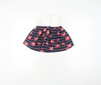 Jasper Conran Girls Multicoloured Floral A-Line Dress 3-6 Months
