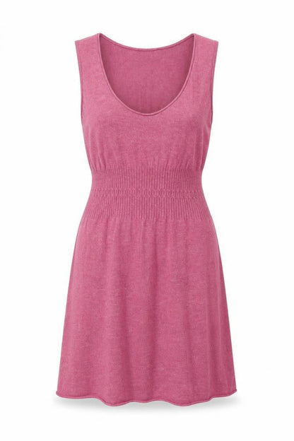 Weird Fish Women's Pink A-Line Knit Dress, Size 12