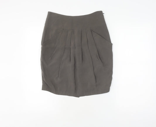 Womens UK Size 8 Reiss Pleated  Skirt