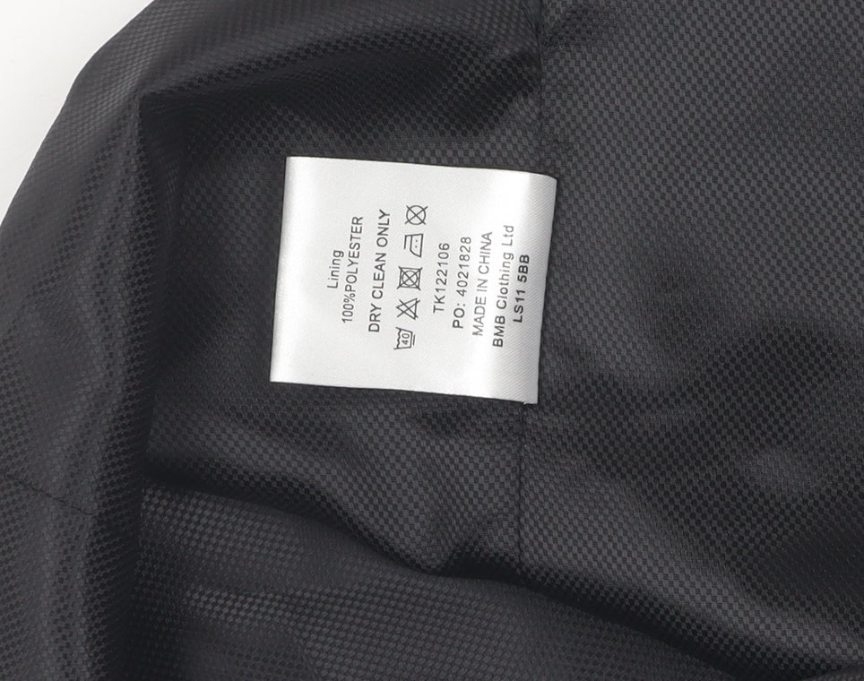 Mens UK Size 38 Ben Sherman Regular Grey Suit Waistcoat
