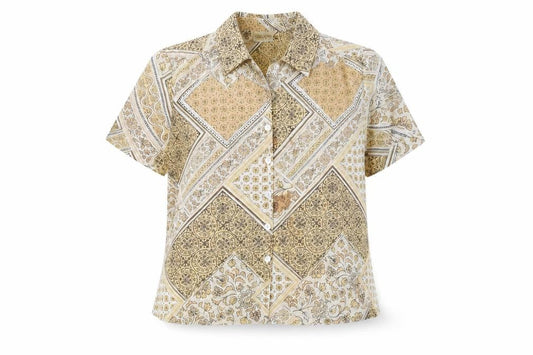 Womens UK Size 16 Eastex Multicoloured  Button-Up