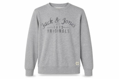 Mens UK Size M JACK & JONES Grey Pullover Sweatshirt