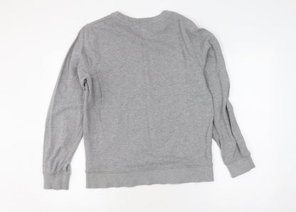 Mens UK Size M JACK & JONES Grey Pullover Sweatshirt