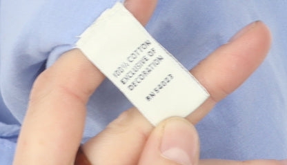 Banana Republic Women's Blue Cotton Camisole XS