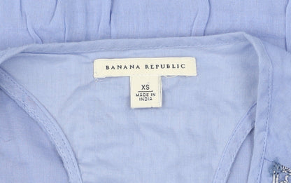 Banana Republic Women's Blue Cotton Camisole XS
