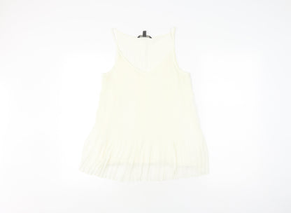 Banana Republic Women's Ivory XS Basic Tank
