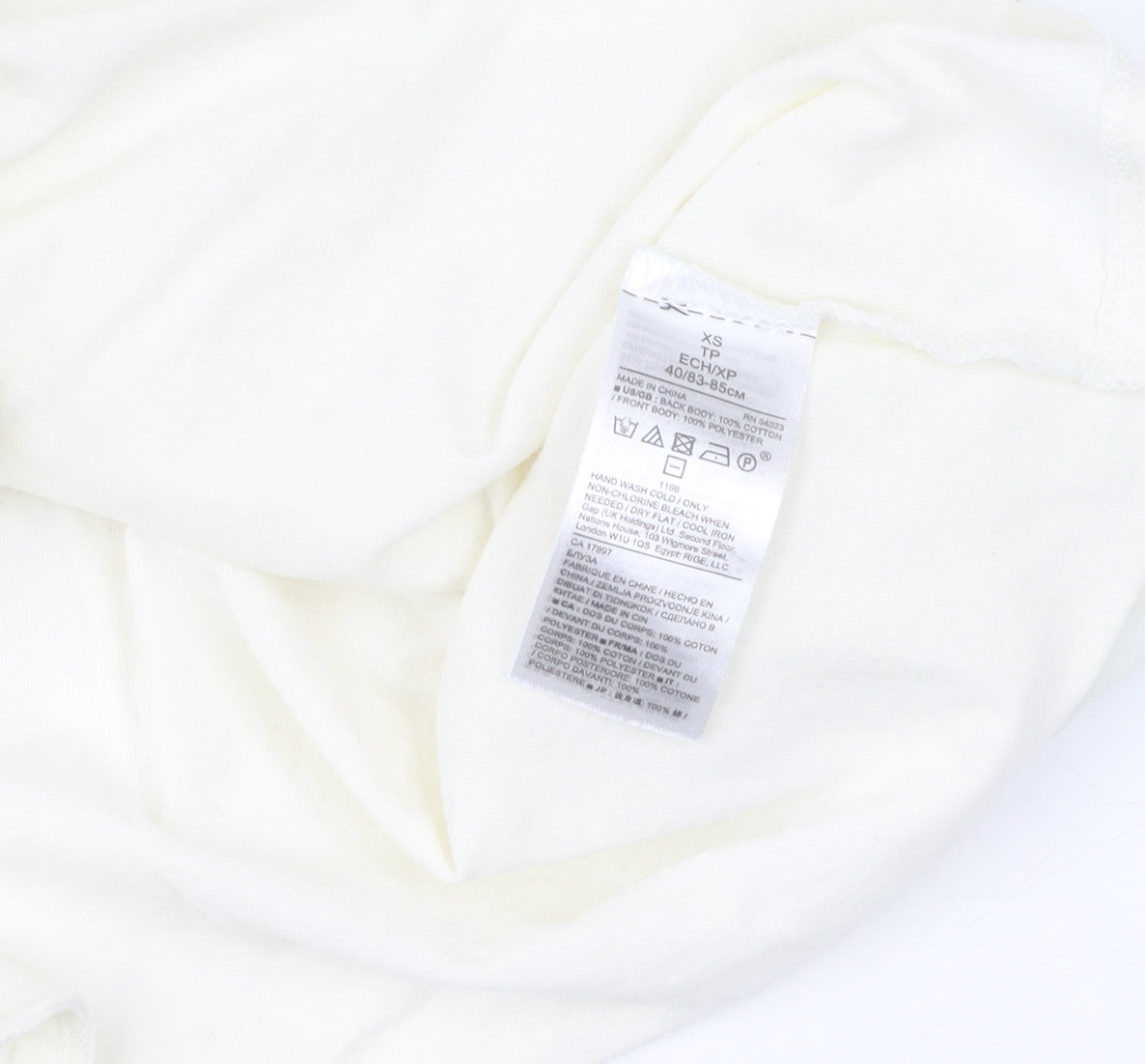 Banana Republic Women's Ivory XS Basic Tank