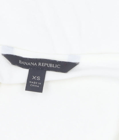 Banana Republic Women's Ivory XS Basic Tank