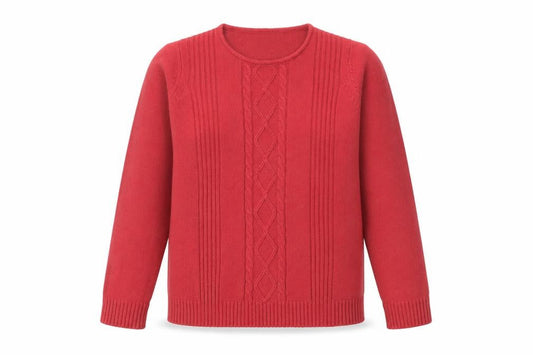 Front view of Honor Millburn Women's Red jumper, size 10